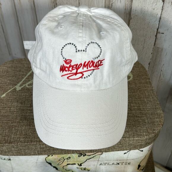 Disney JFH Headwear Mickey Mouse Bling and Embroidered Baseball Hat Cap - Picture 1 of 12